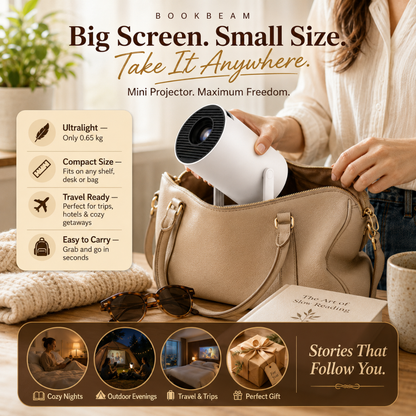 BookBeam™ - Portable Book Projector
