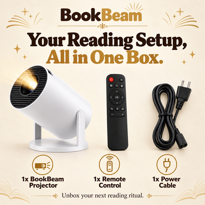 BookBeam™ - Portable Book Projector