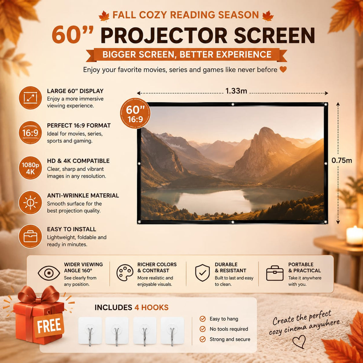HD Projector Screen