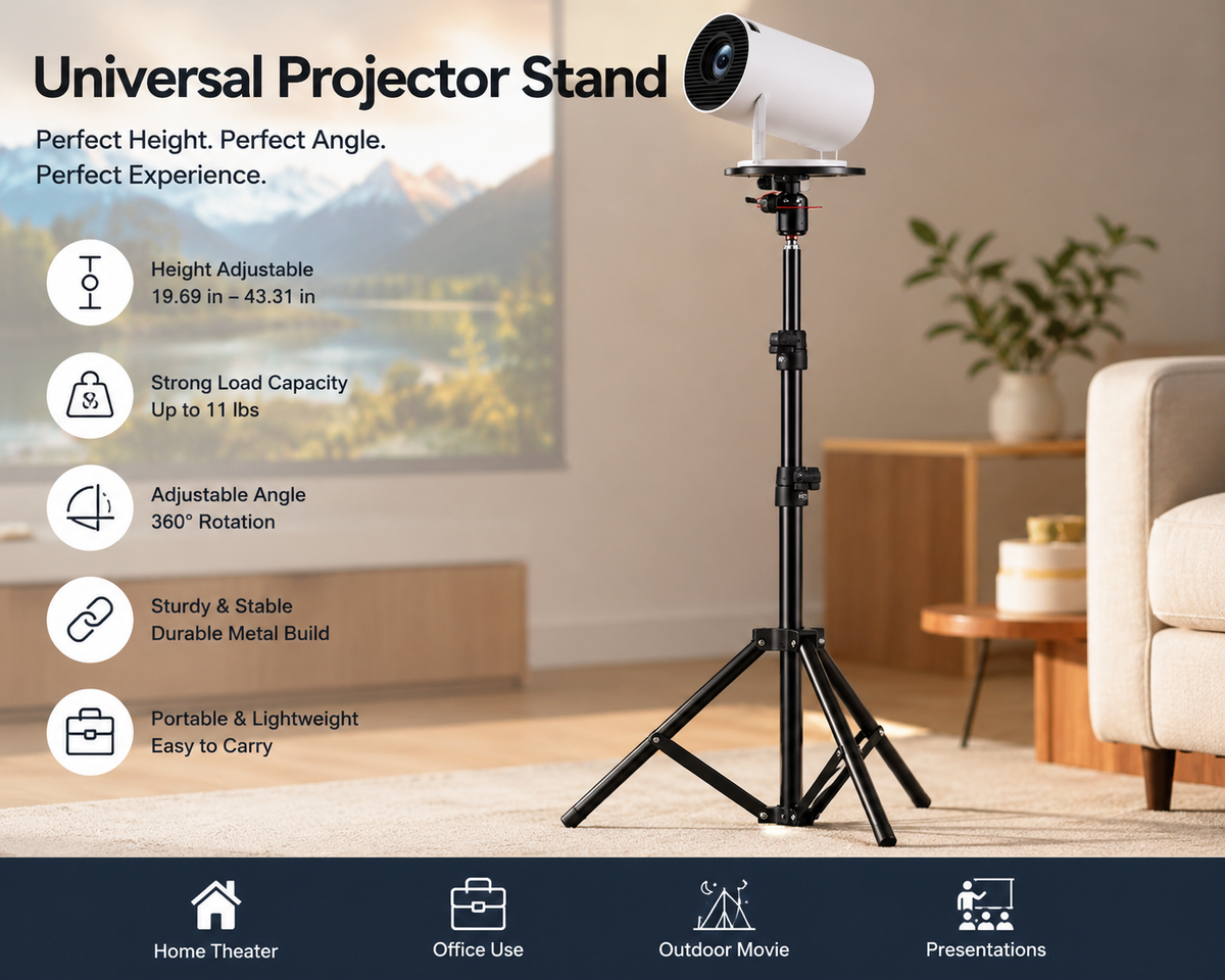 Adjustable Projector Tripod Stand